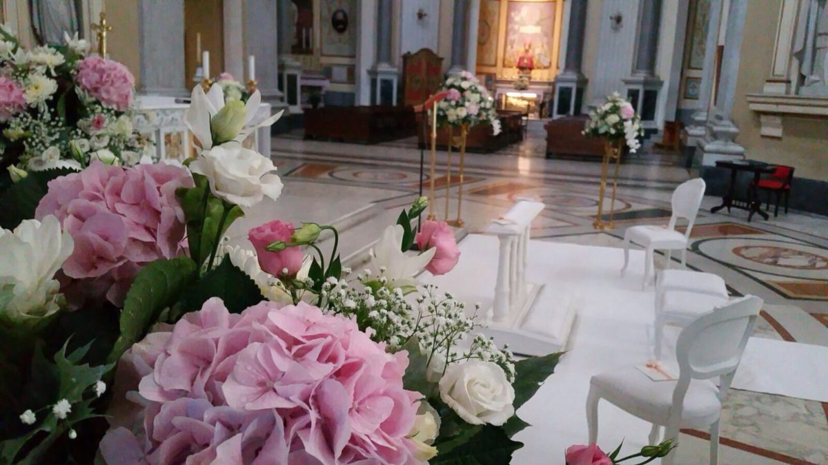 Domenico and Maria - Wedding Amalfi flowers decoration