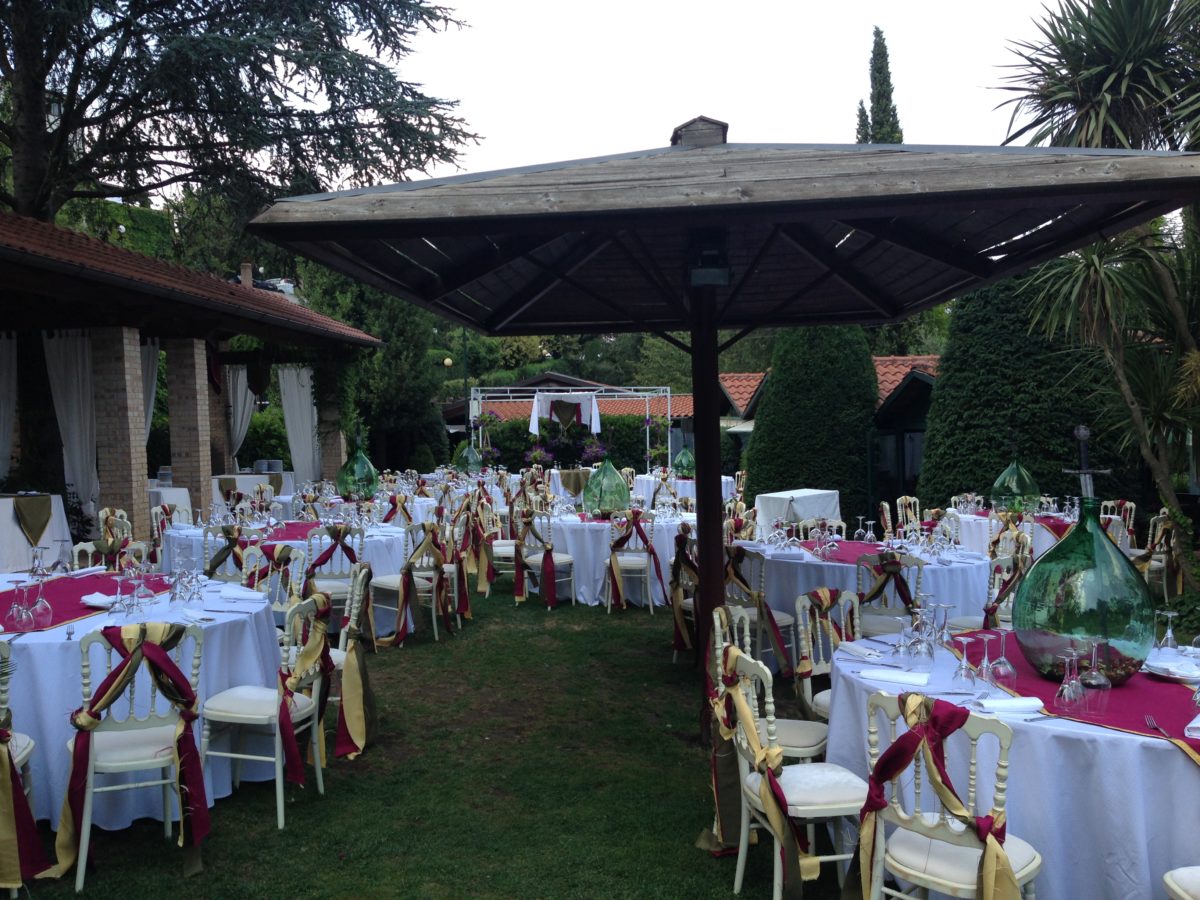 Giuseppe and Patricia - wedding tables decoration