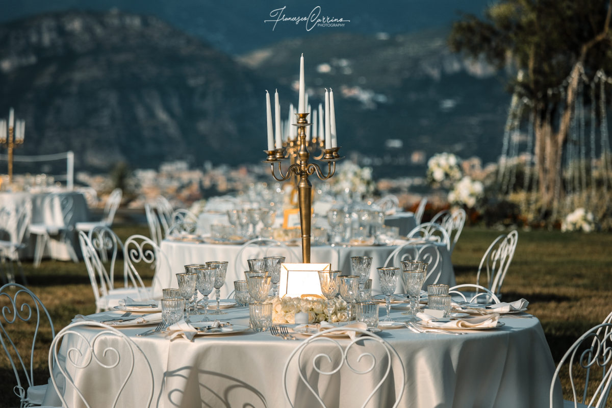 Round Table for Wedding in Amalfi